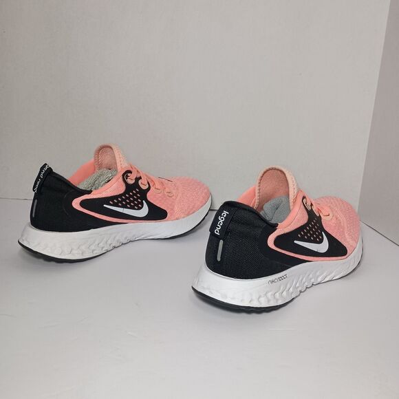 Nike Womens Legend React AA1626-601 Pink Black Running Shoes Sneakers Size 6.5 - Picture 5 of 16